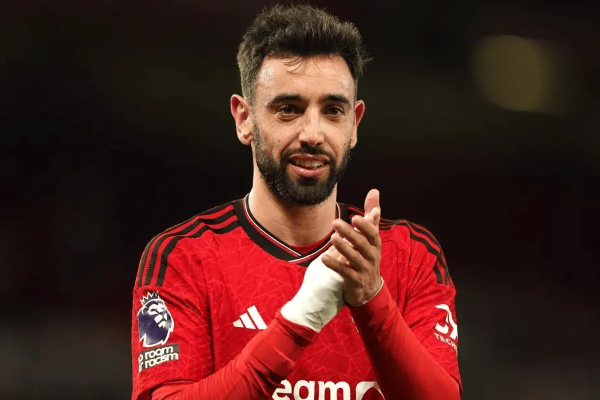 曼聯核心布魯諾-費爾南德斯以身作則